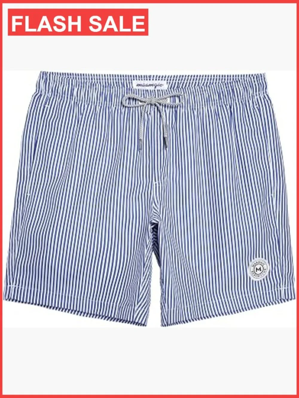 Mens Quick Dry Swim Trunks with Mesh Lining 7in Board Shorts